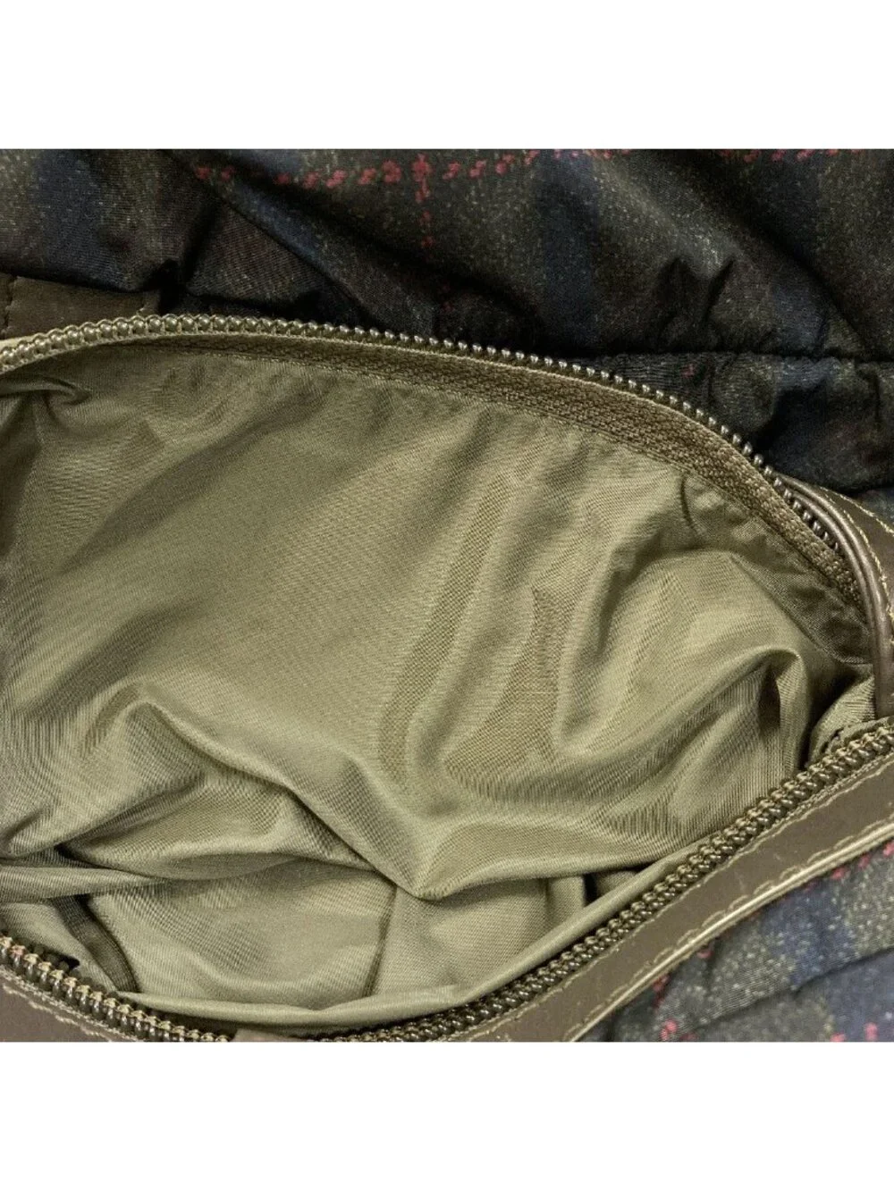 Chanel Cococoon Silver Reversible Handbag Nylon